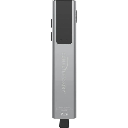 Compucessory Wireless Digital Presenter: 95 ft Range Silver Finish - Laser Pointers