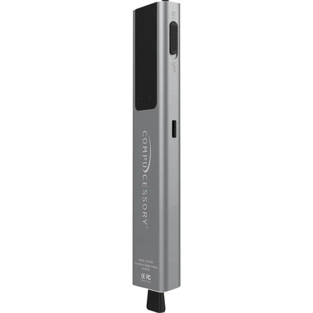 Compucessory Wireless Digital Presenter: 95 ft Range Silver Finish - Laser Pointers
