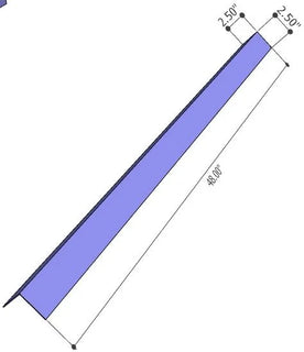 Corner Guard 90 degree 48’’ x 2.5’’ 20pk - Guards