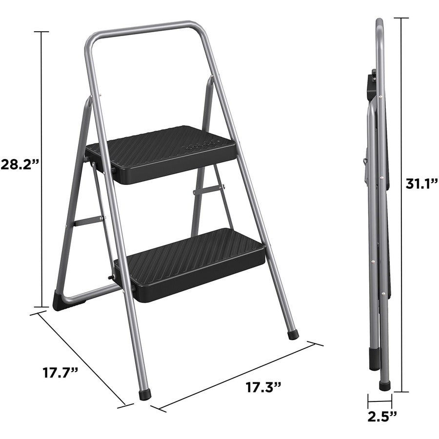 Cosco 2-Step Household Folding Step Stool - Alternate-Image1