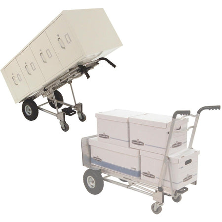 Cosco 3-in-1 Assist Series Hand Truck - 1000 lb Capacity - 4 Casters - Aluminum - 19’’ Width x 21’’ Depth 47.50’’