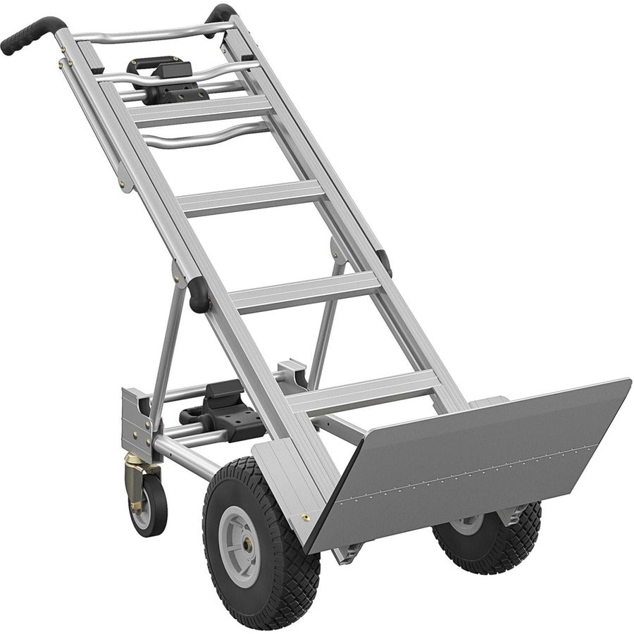 Cosco 3-in-1 Assist Series Hand Truck - 1000 lb Capacity - 4 Casters - Aluminum - 19’’ Width x 21’’ Depth 47.50’’