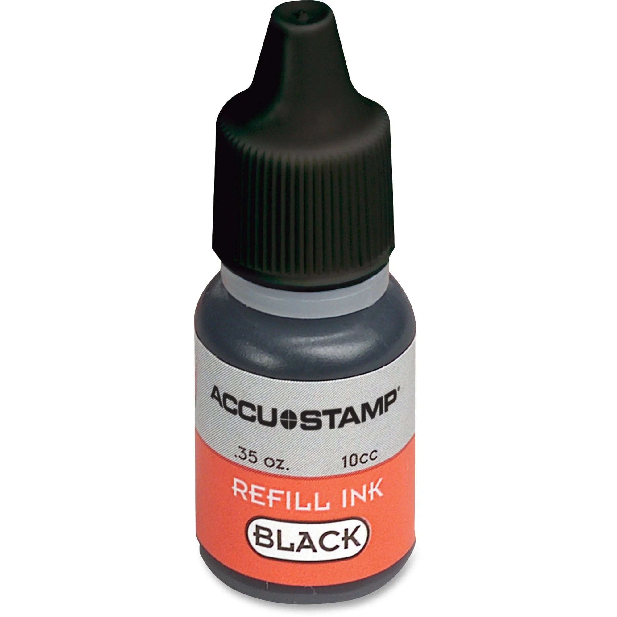 COSCO Accu Stamp Shutter Refills: Black Ink 0.33 fl oz - & Refills