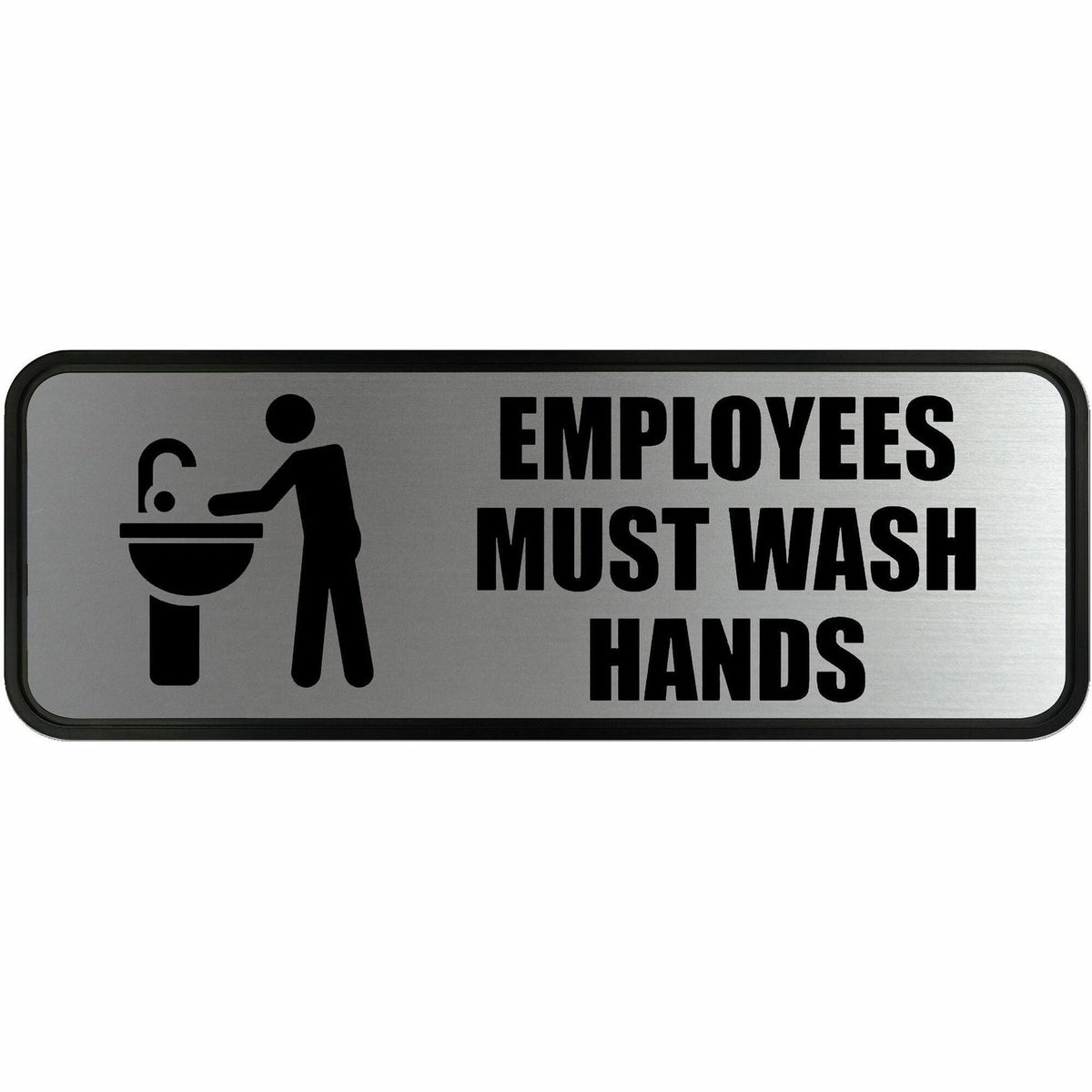 COSCO Employee Wash Hands Sign - 2000