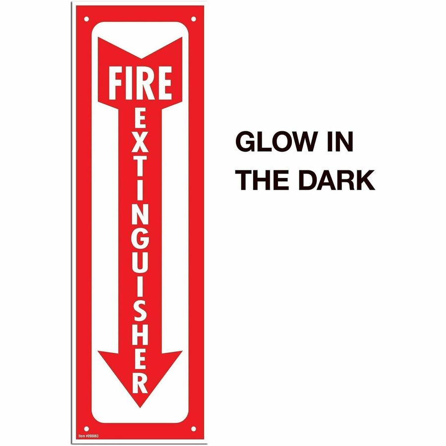 COSCO Fire Extinguisher Sign - Alternate-Image1
