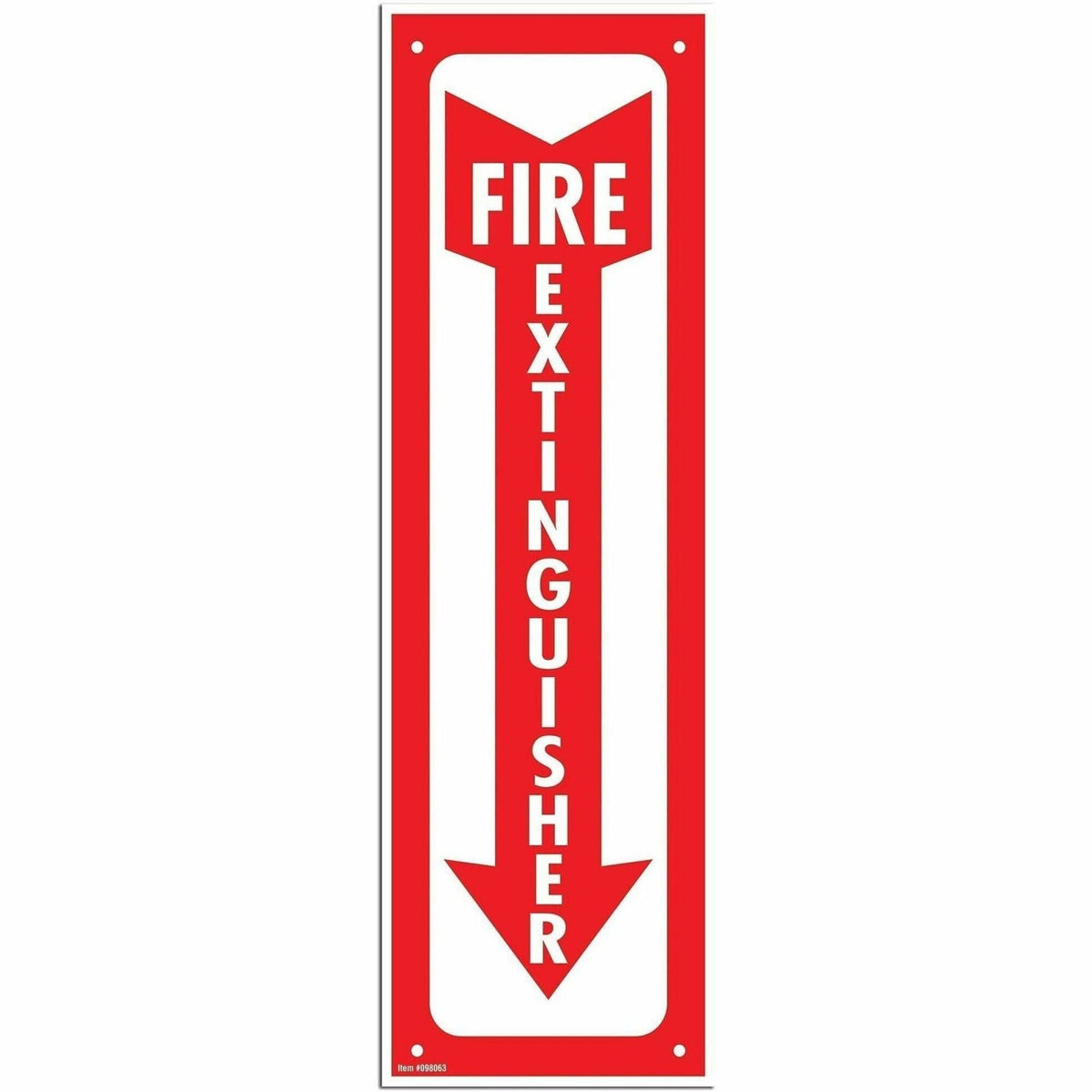 COSCO Fire Extinguisher Sign - 2000