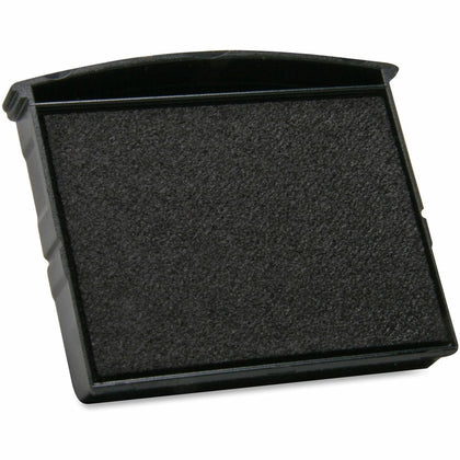 COSCO Replacement Self-Inking Stamp Pads - Black Ink - 1.9’’ x 1.8’’ - 1 Each - & Accessories