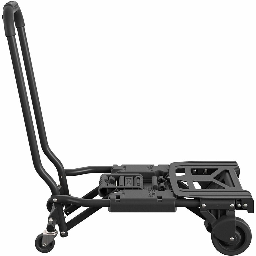 Cosco Shifter Hand Truck & Cart - 300 lb Capacity - 16’’ Width x 32.50’’ Depth 34.30’’ Height - Steel Frame - Black - 1