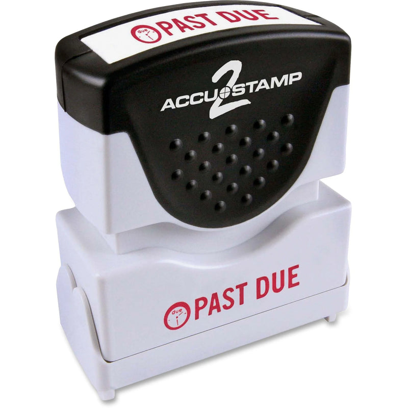COSCO Shutter Stamp: PAST DUE Message Stamp 0.50’’ Width 20000 Impressions - Address & Office Stamps