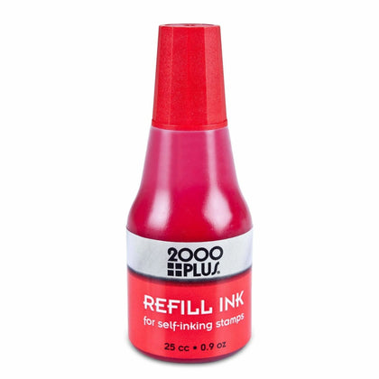 Cosco Stamp Pad Refill Ink - Red for Self-inking - Pads & Accessories