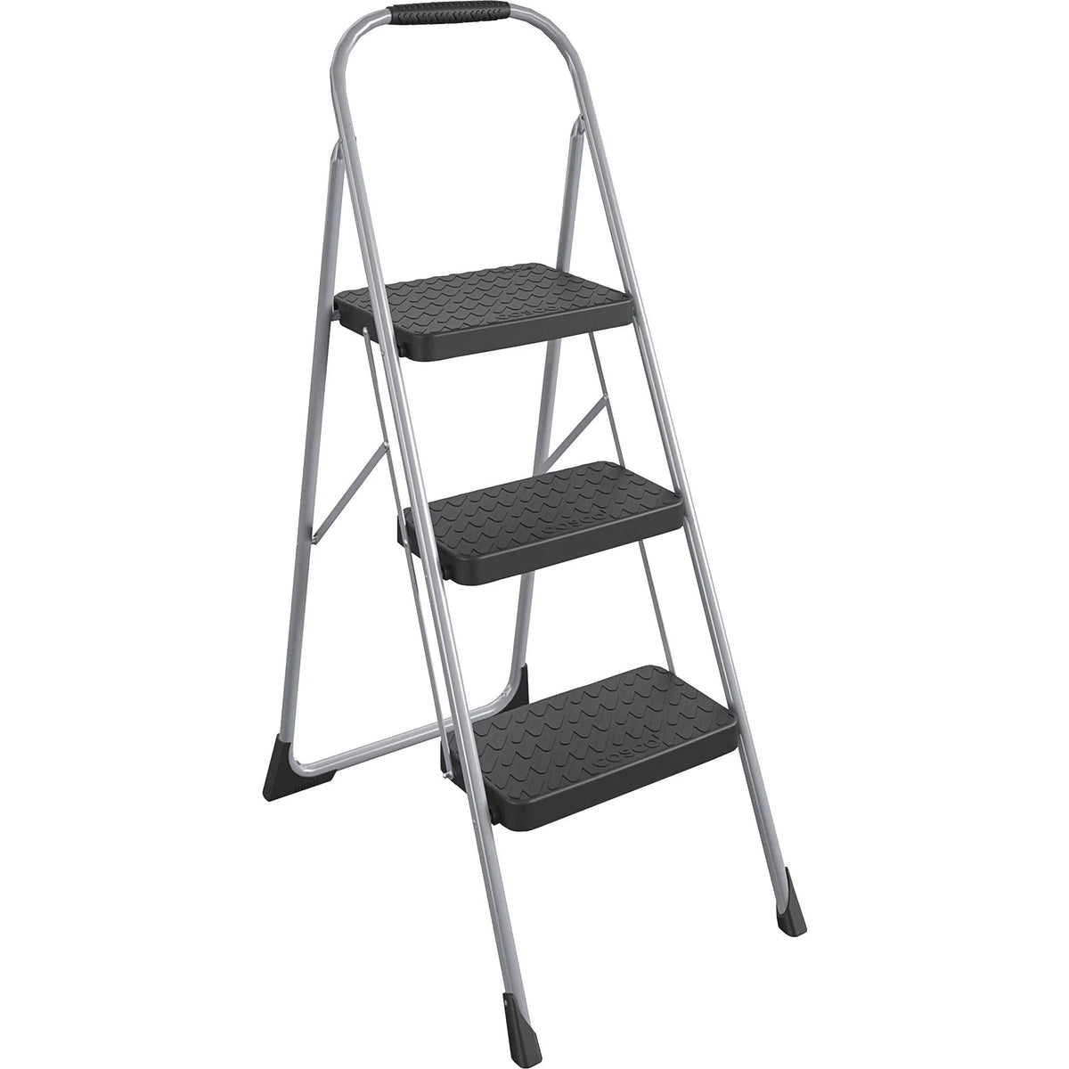Cosco Ultra-Thin 3-Step Ladder: Lightweight & Sturdy Solution - Ladders Step Stools