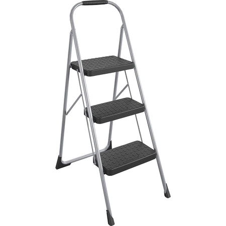 Cosco Ultra-Thin 3-Step Ladder: Lightweight & Sturdy Solution - Ladders Step Stools
