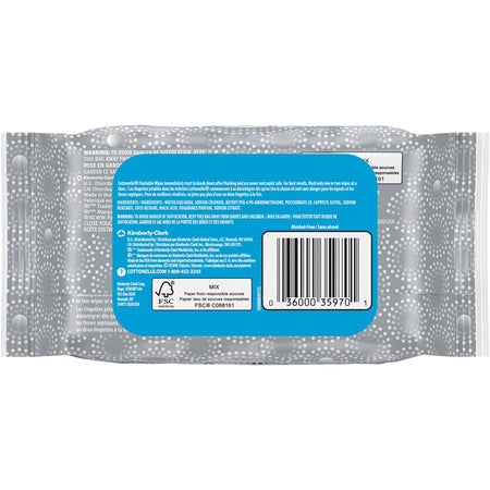 Cottonelle Flushable Wet Wipes - Bottom
