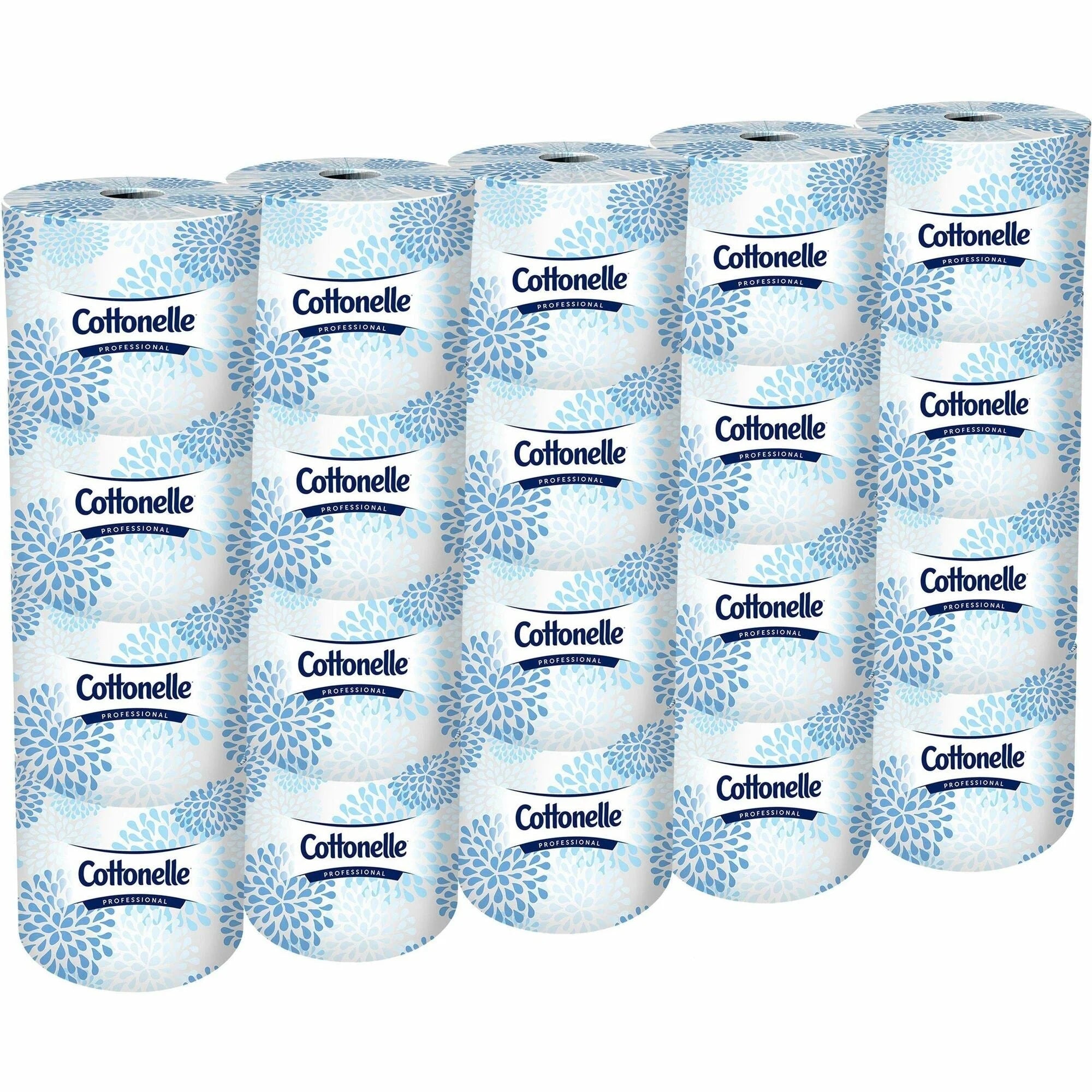 Cottonelle Professional Standard Roll Toilet Paper - 2 Ply - 451 Sheets - White - Bathroom Tissue