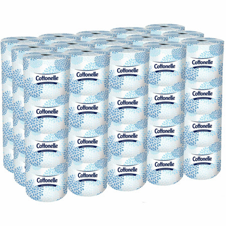 Cottonelle Professional Standard Roll Toilet Paper - 2 Ply - 451 Sheets - White - Bathroom Tissue