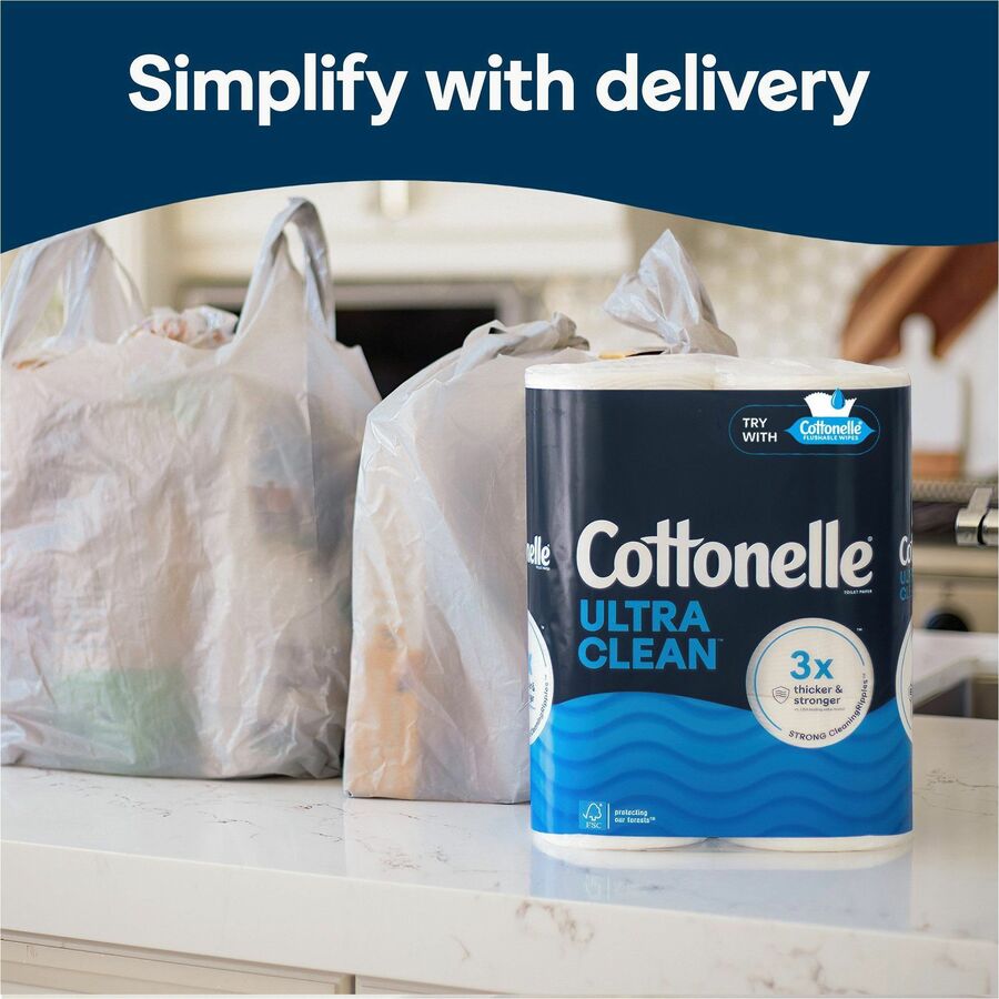 Cottonelle Ultra Clean Toilet Paper - Alternate-Image6