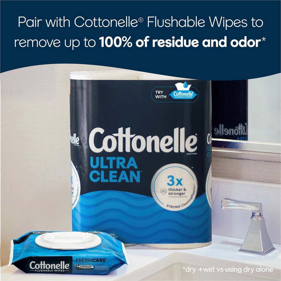 Cottonelle Ultra Clean Toilet Paper - Alternate-Image5