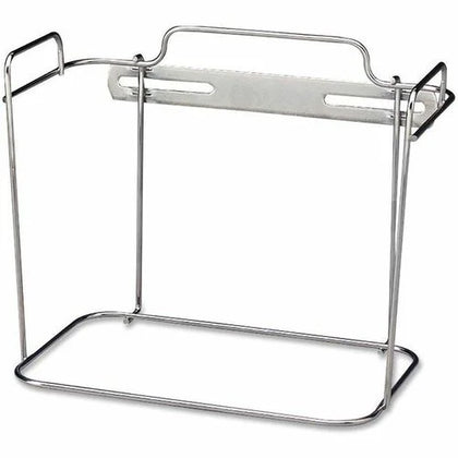 Covidien Mounting Bracket: Chrome Steel Holder - 1 Unit - Medical Waste Bags & Containers