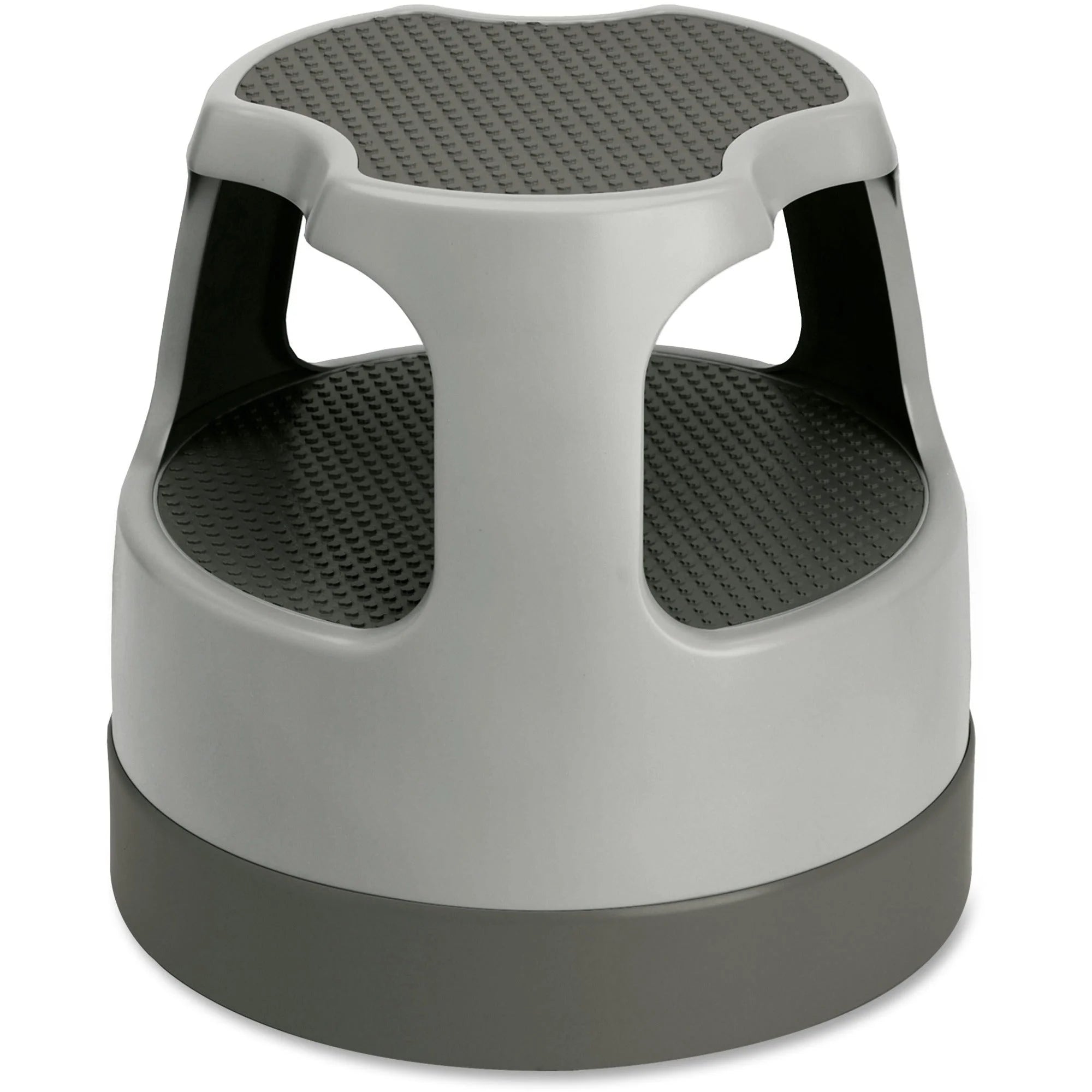 Cramer Scooter Stool: 300 lb Load Capacity Gray - Compact & Sturdy - Ladders Step Stools