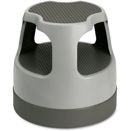 Cramer Scooter Stool: 300 lb Load Capacity Gray - Compact & Sturdy - Ladders Step Stools