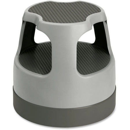 Cramer Scooter Stool: 300 lb Load Capacity Gray - Compact & Sturdy - Ladders Step Stools