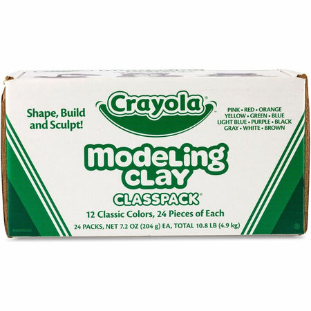 Crayola 12-Color Modeling Clay Classpack - Front