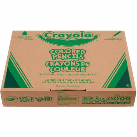 Crayola 462-Piece Class Pack Colored Pencils - Bulk Set for Creative Projects - Specialty Marking &