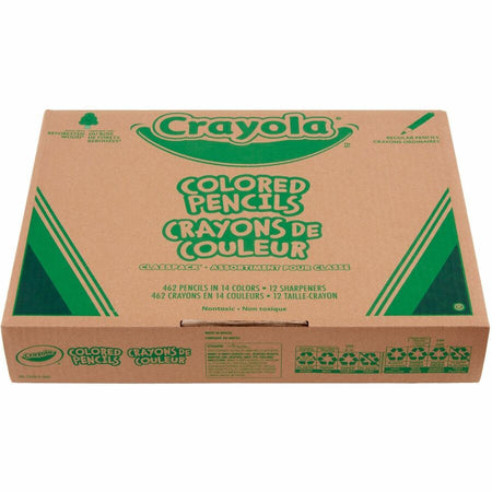 Crayola 462-Piece Class Pack Colored Pencils - Top