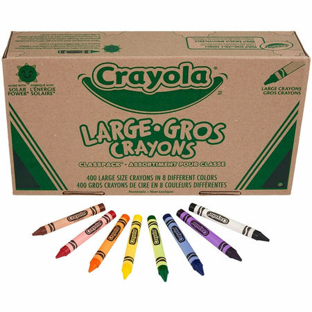 Crayola 8-Color Crayon Classpack - Front