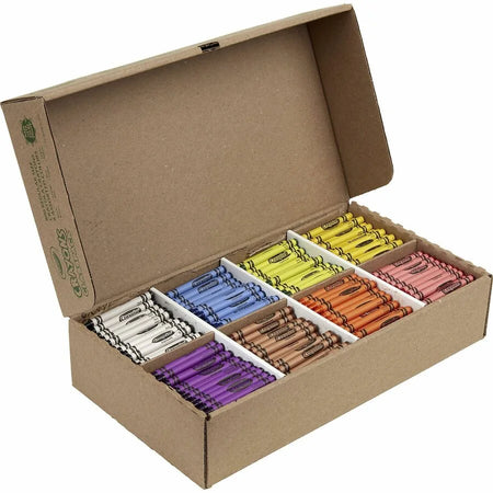 Crayola 8-Color Crayon Classpack - 800 Crayons in Assorted Colors