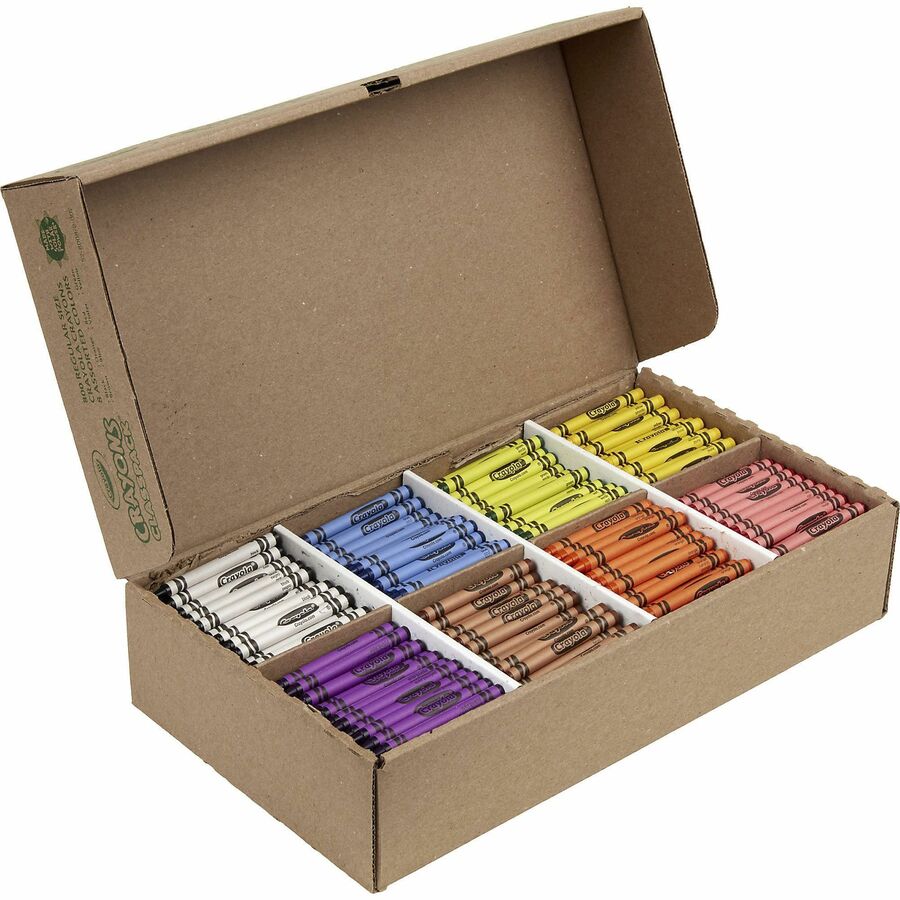 Crayola 8-Color Crayon Classpack - Rear