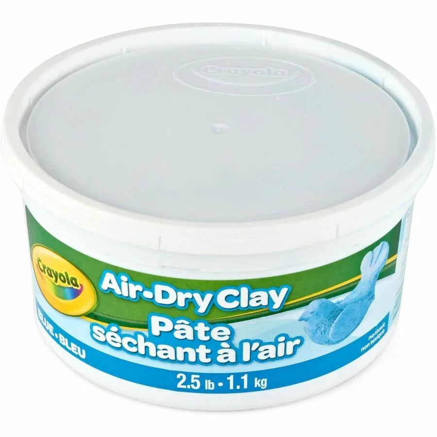 Crayola Air-Dry Clay: Blue - Ideal for Art Rooms & Classrooms - Modeling Clay