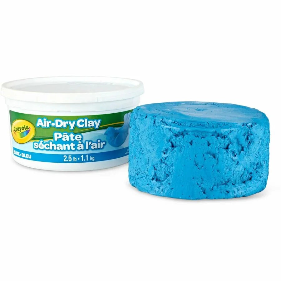 Crayola Air-Dry Clay: Blue - Ideal for Art Rooms & Classrooms - Modeling Clay