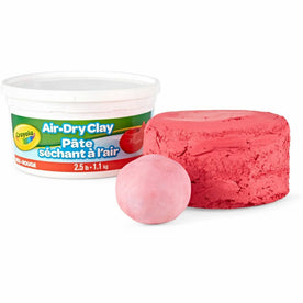 Crayola Air-Dry Clay: Red for Art Room - 1 Each - Modeling Clay
