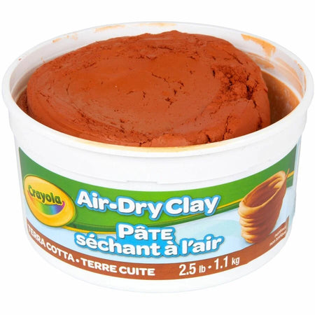 Crayola Air-Dry Clay: Terra Cotta for Art & Craft - 1 Each - Modeling Clay