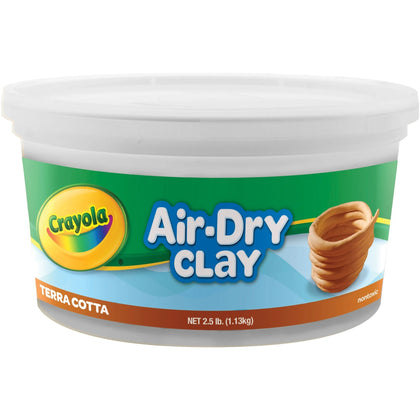 Crayola Air-Dry Clay: Terra Cotta for Art & Craft - 1 Each - Modeling Clay