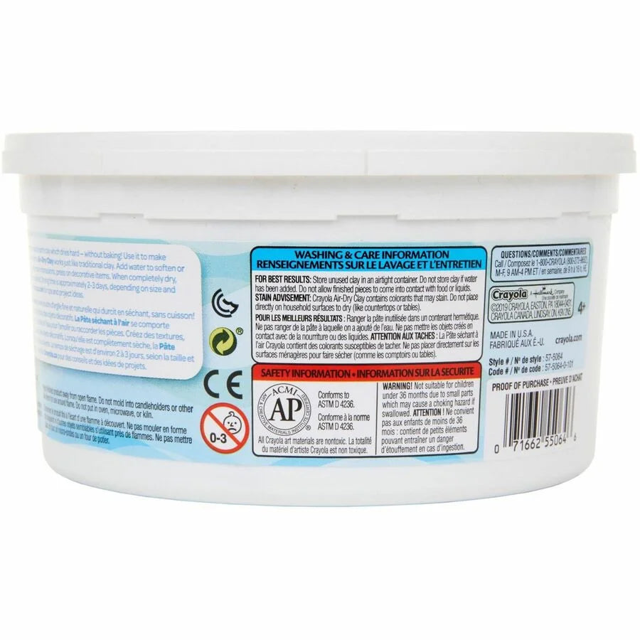Crayola Air-Dry Clay: Terra Cotta for Art & Craft - 1 Each - Modeling Clay