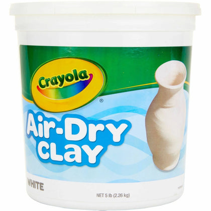 Crayola Air-Dry Clay: White Art Classes - 1 Each - Modeling Clay