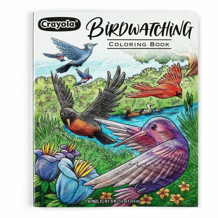 Crayola Bird Watching Coloring Book: 40-Page Printed Book - Books