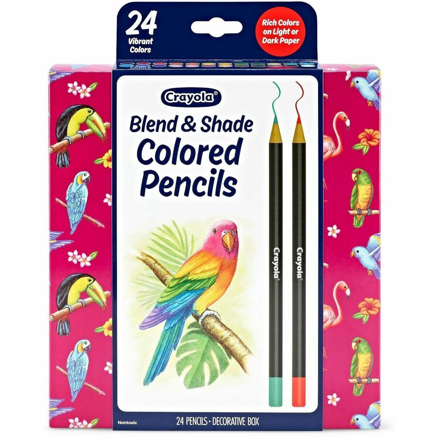 Crayola Blend & Shade Colored Pencils - Front