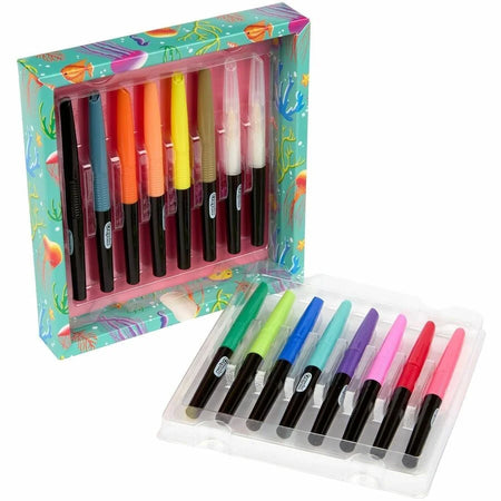 Crayola Blending Markers: Brush Tip Multi Ink - 16 Pack - Art Markers