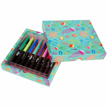 Crayola Blending Markers: Brush Tip Multi Ink - 16 Pack - Art Markers