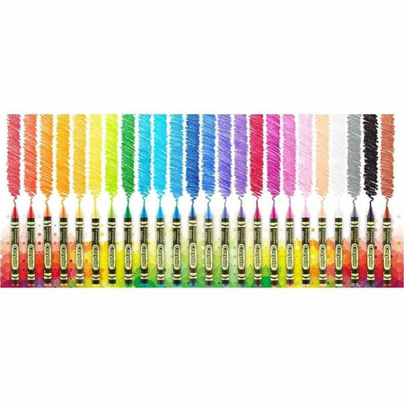 Crayola Bold & Bright Construction Paper Crayons, 24 Count - Alternate-Image3