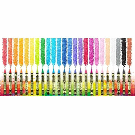 Crayola Bold & Bright Construction Paper Crayons - 24 Count Pack