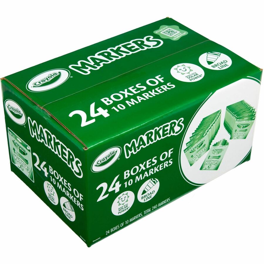 Crayola Bulk Broadline Marker Set - Right