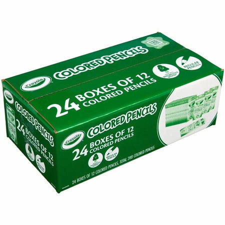 Crayola Bulk Colored Pencils: Multi Lead - 24 Pack - Specialty Marking & Pencils