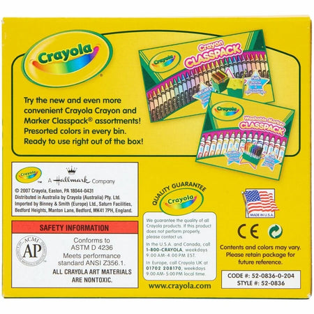 Crayola Bulk Crayons: Black - 12 Count Box - Crayons