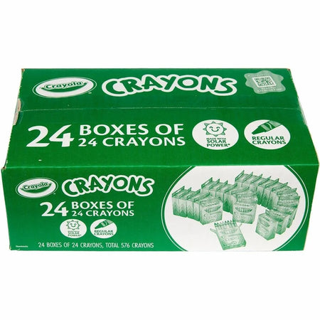 Crayola Bulk Crayons: Regular 24-Pack for Kids’ Creative Fun - Crayons