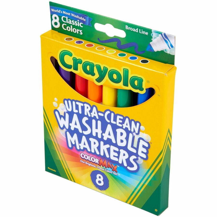 Crayola Classic Washable Marker Set - Left