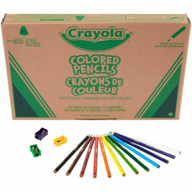Crayola Classpack Coloured Pencils - 240 Assorted Colors Pack - Specialty Marking & Colored